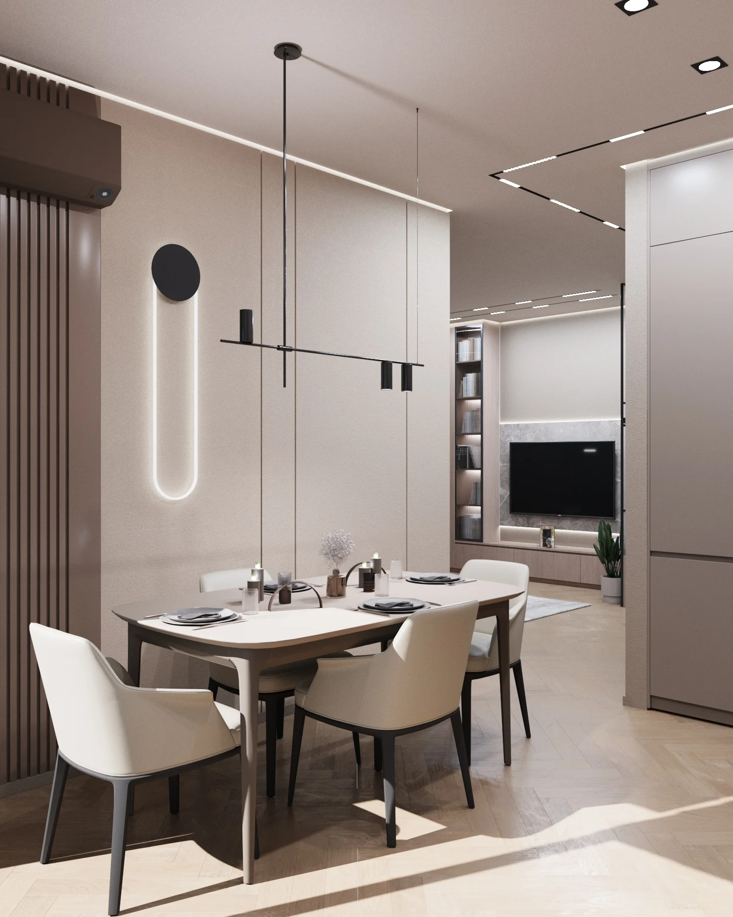 Квартира под сдачу - хай-тек - кухня 8